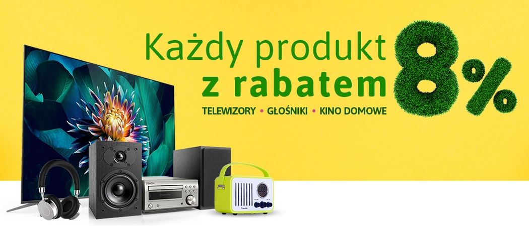 Promocja Neo24 na telewizory i audio - kup 8% taniej z kodem rabatowym wybrany telewizor, kino domowe i wiele innych!