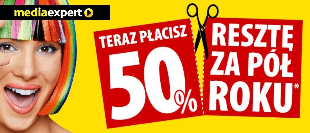 Promocja Media Expert na sprzęt za p&oacute;ł ceny i darmowe raty 0%!