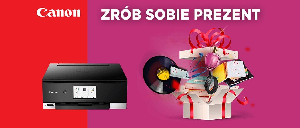 Promocja CANON Cashback - kup wybraną drukarkę i odbierz do 300 zł zwrotu!