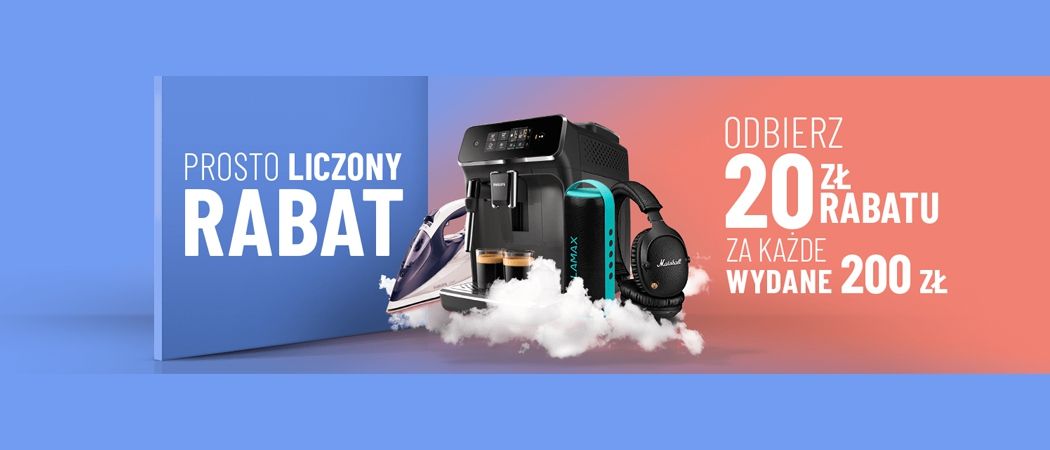 Promocja PROSTO LICZONY RABAT w Neo24 - kup wybrane akcesoria RTV i zyskaj nawet do 4000 zł rabatu!
