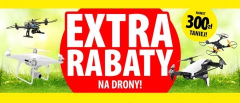 Promocja na drony w Media Expert