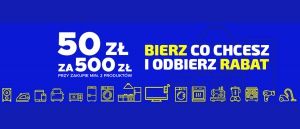 Promocja 50 ZŁ ZA 500 ZŁ w NEO24