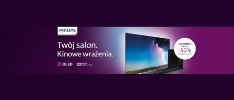 Promocja na telewizory PHILIPS w RTV EURO AGD