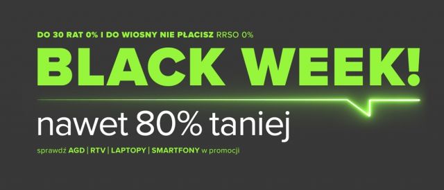 Promocja BLACK WEEK w Neonet 