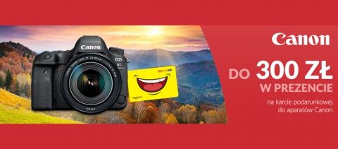 Promocja na aparaty CANON w RTV EURO AGD