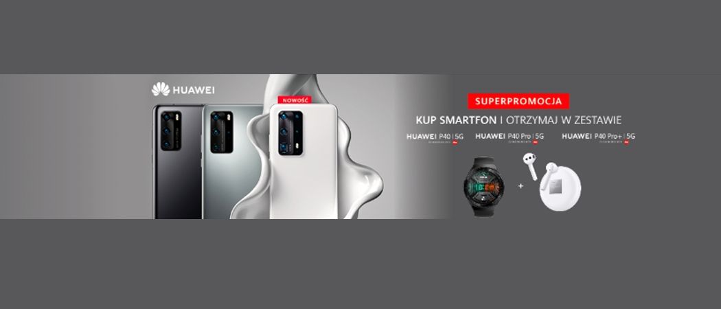 Promocja HUAWEI w RTV EURO AGD - kup promocyjny smartfon i odbierz smartwatch i słuchawki w prezencie!
