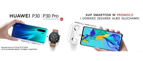 Promocja na smartfony HUAWEI w RTV EURO AGD