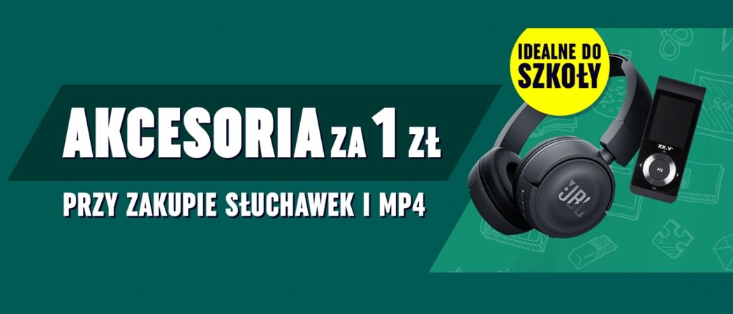 Promocja w Neonet - kup słuchawki lub MP4 i odbierz akcesoria za 1 zł!
