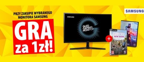 Promocja na monitory SAMSUNG w Media Expert