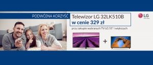 Promocja na telewizory LG w RTV EURO AGD