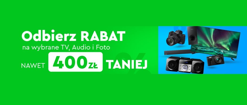 Promocja w Ole Ole - kup wybrany sprzęt i zyskaj do 400 zł dodatkowego rabatu!