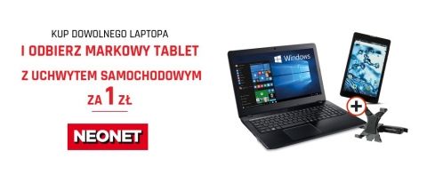 Promocja na laptopy w NEONET