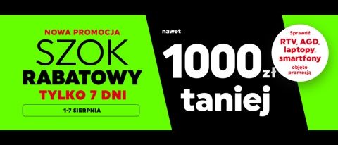 Promocja "Szok rabatowy" w NEONET