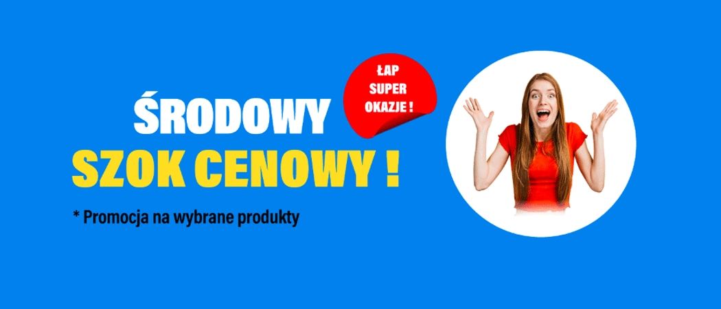 Promocja ŚRODOWY SZOK CENOWY w RTV EURO AGD - kup taniej promocyjne RTV!