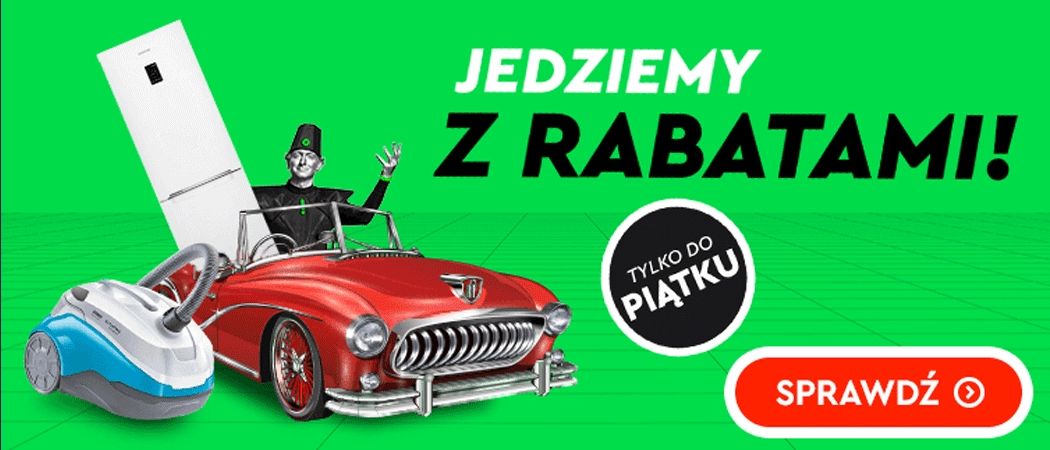 Promocja JEDZIEMY Z RABATAMI w Ole Ole - kup jeszcze taniej promocyjne RTV!