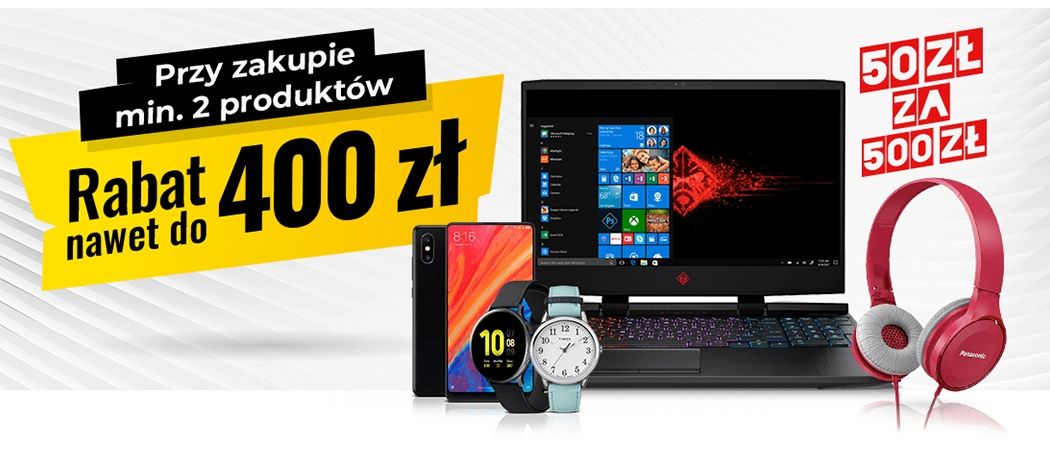 Promocja w Neo24 - kup promocyjne sprzęty i zyskaj 50 zł rabatu za każde wydane 500 zł!