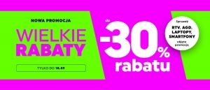 Promocja "Wielkie rabaty" w NEONET
