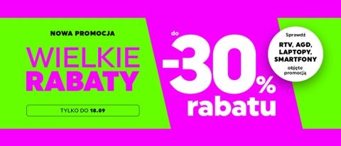 Promocja "Wielkie rabaty" w NEONET