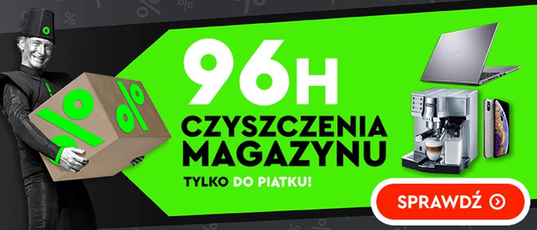 Promocja 96H CZYSZCZENIA MAGAZYN&Oacute;W w Ole Ole - kup jeszcze taniej promocyjne RTV!