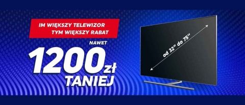 Promocja na telewizory w NEONET