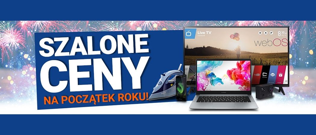 Promocja "Szalone ceny na początek roku!" w Avans - kup sprzęt z dodatkowym rabatem!