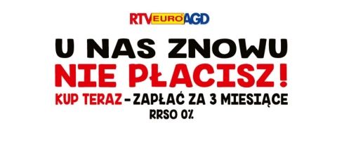 Promocja na sprzęt RTV w RTV Euro AGD