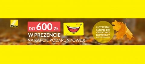 Promocja na sprzęt NIKON w RTV EURO AGD