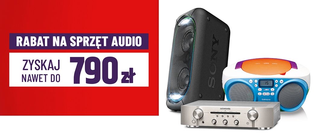 Promocja Neo24 na sprzęt audio - kup wybrane audio taniej z kodem rabatowym!