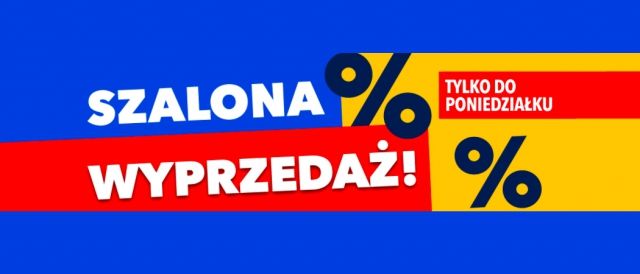 Promocja SZALONA WYPRZEDAŻ w RTV EURO AGD