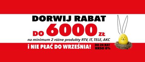 Promocja DORWIJ RABAT w RTV EURO AGD
