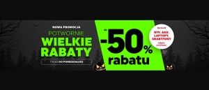 Promocja "Potwornie wielkie rabaty" w NEONET