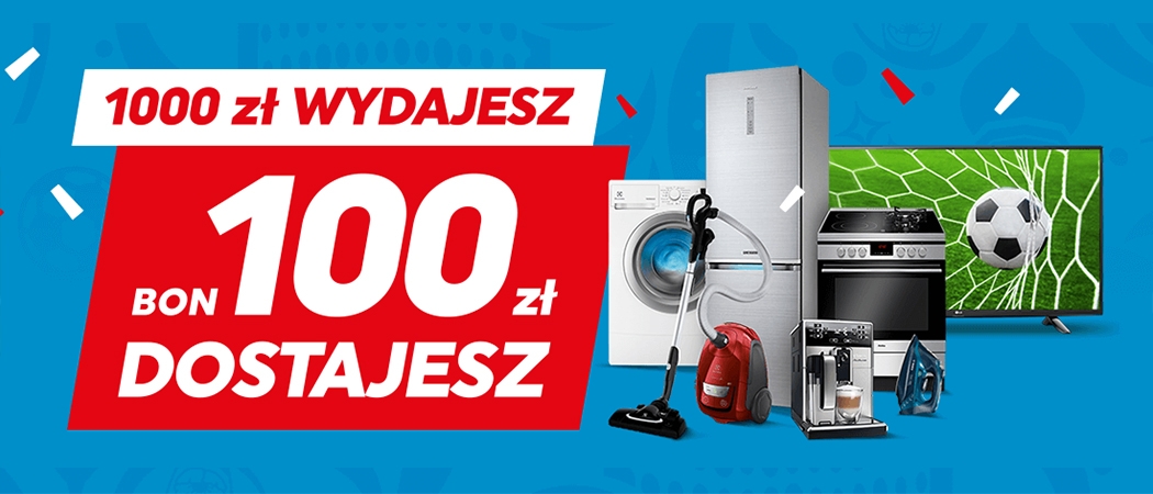 Promocja na telewizory, smartfony i RTV - bony gratis w NEONET!