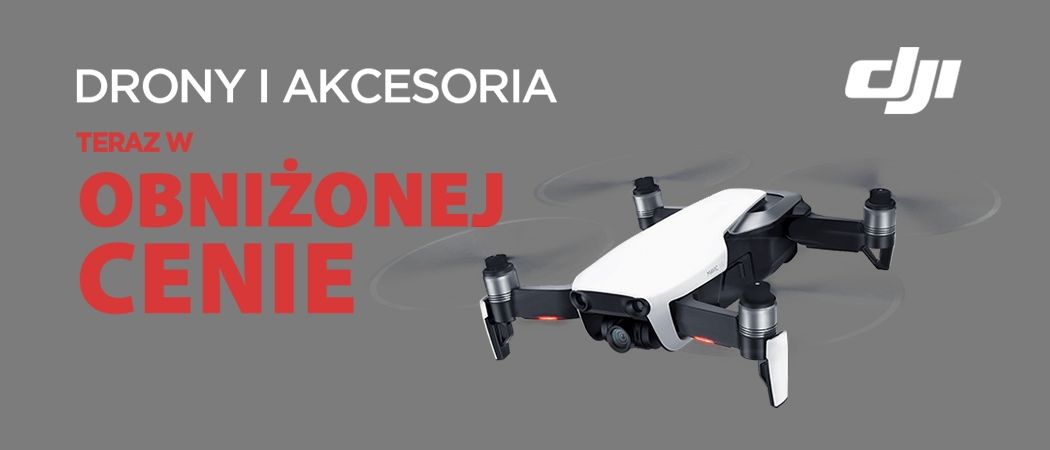 Drony i akcesoria w obniżonej cenie w świątecznej promocji Media Expert!