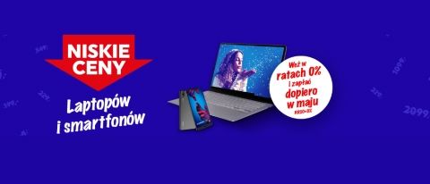 Promocja ratalna na smartfony i laptopy w NEONET