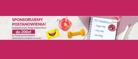 Promocja "Sponsorujemy postanowienia" w RTV EURO AGD