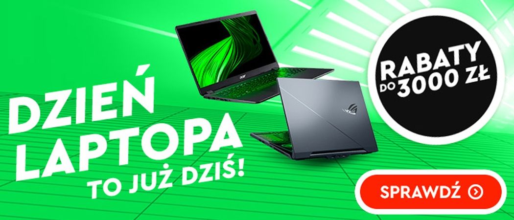 Promocja DZIEŃ LAPTOPA w Ole Ole - kup wybrany laptop nawet do 3000 zł taniej!