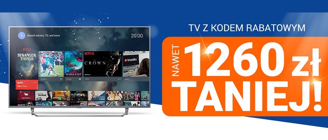 Telewizor z kodem rabatowym nawet 1260 zł taniej w promocji Avans!