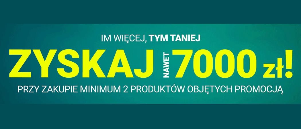 Promocja IM WIĘCEJ, TYM TANIEJ w Avans - kup wybrane RTV taniej z kodem rabatowym!