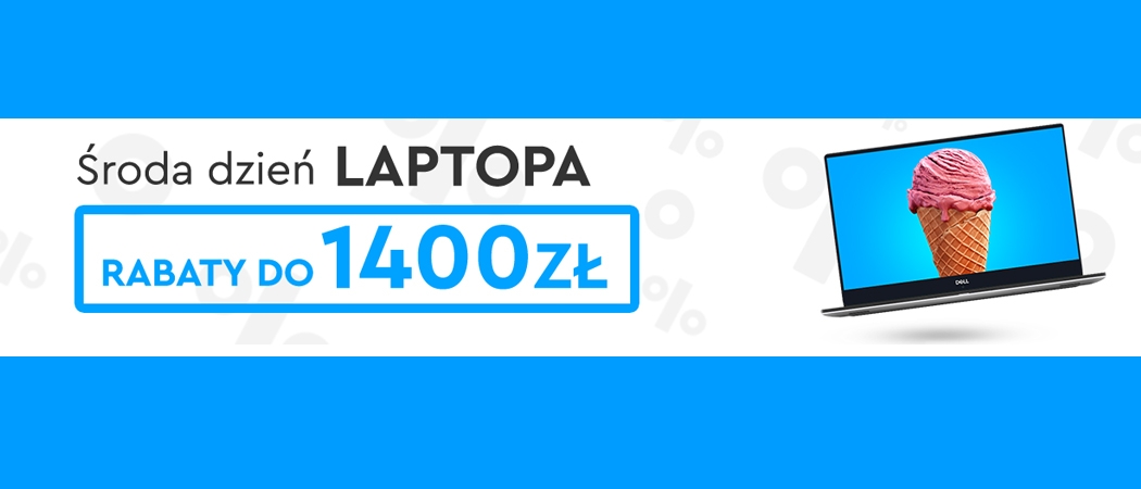 Kup promocyjny laptop nawet do 1400 zł taniej w promocji "Środa - dzień laptopa" w Ole Ole!