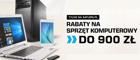 Promocja na komputery w SATURN