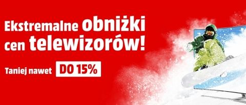 Promocja na telewizory w Media Markt!