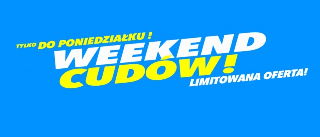 Promocja "Weekend cud&oacute;w" w RTV EURO AGD