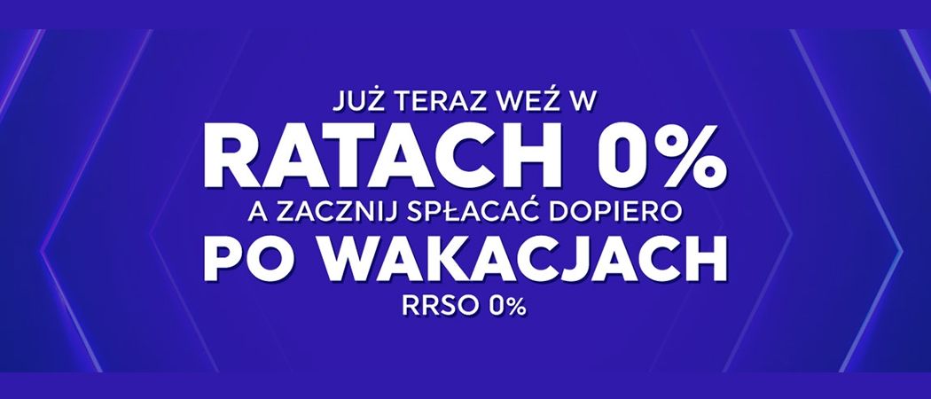 Kup promocyjny sprzęt na darmowe raty i zacznij spłacać za 4 miesiące w promocji ratalnej w Neonet!