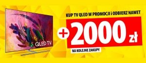Promocja na telewizory SAMSUNG QLED w Media Expert