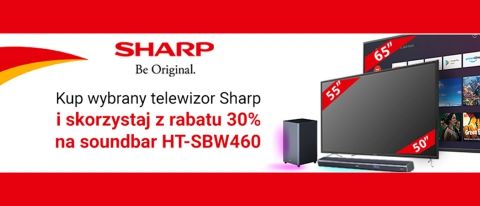 Promocja SHARP w RTV EURO AGD
