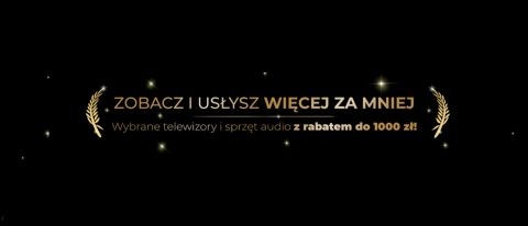Promocja na telewizory i soundbary w RTV EURO AGD