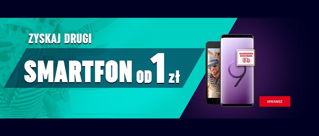 Kup promocyjny smartfon w Neonet i zyskaj drugi smartfon od 1 zł!