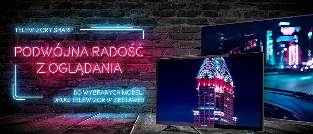 Promocja w Redcoon - kup promocyjny telewizor, a drugi telewizor otrzymasz w zestawie!