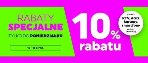Promocja "Rabaty specjalne" w NEONET