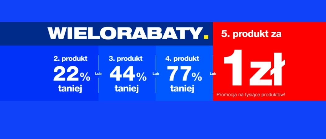 Promocja WIELORABATY w RTV EURO AGD - kup promocyjne RTV i zyskaj rabat na jeden ze sprzęt&oacute;w!